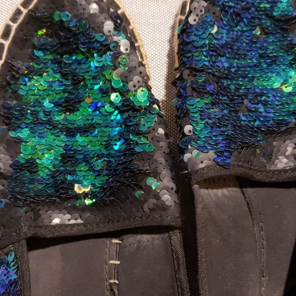 Sam Edlemann sequin flats - Picture 2 of 3
